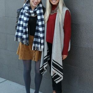 Sweater poncho vest thing